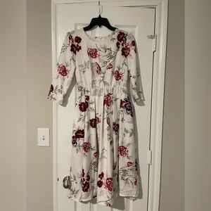 Summer flowery dress